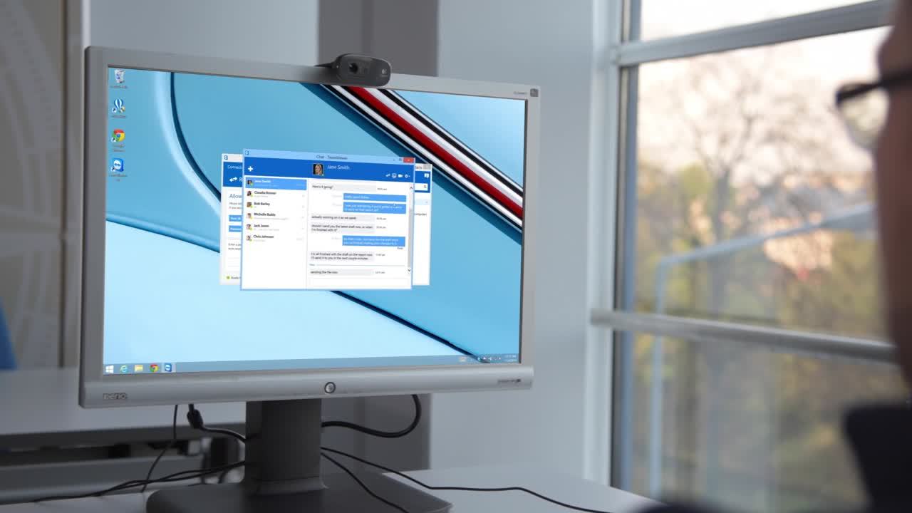 TeamViewer 10 - New Chat Features 