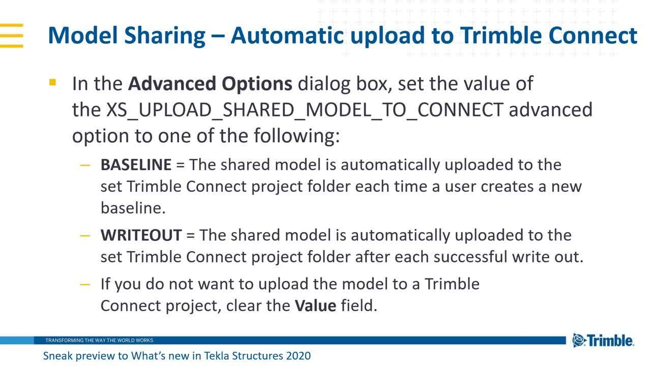 Trimble Connect for Tekla Structures Users