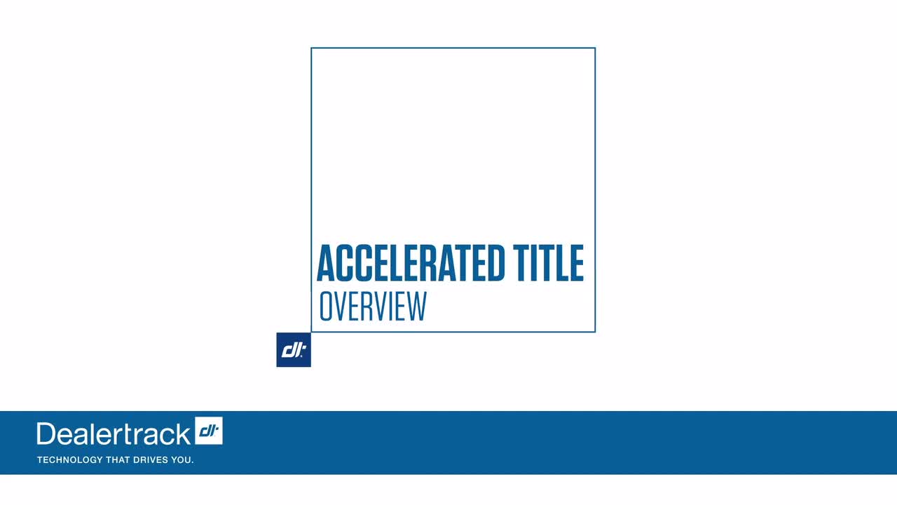 Accelerated Title Overview for Chase
