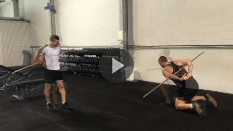 No Handed Burpees