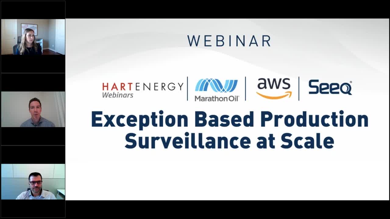 Hart Energy Webinars Exception Based Production Surveillance at Scale