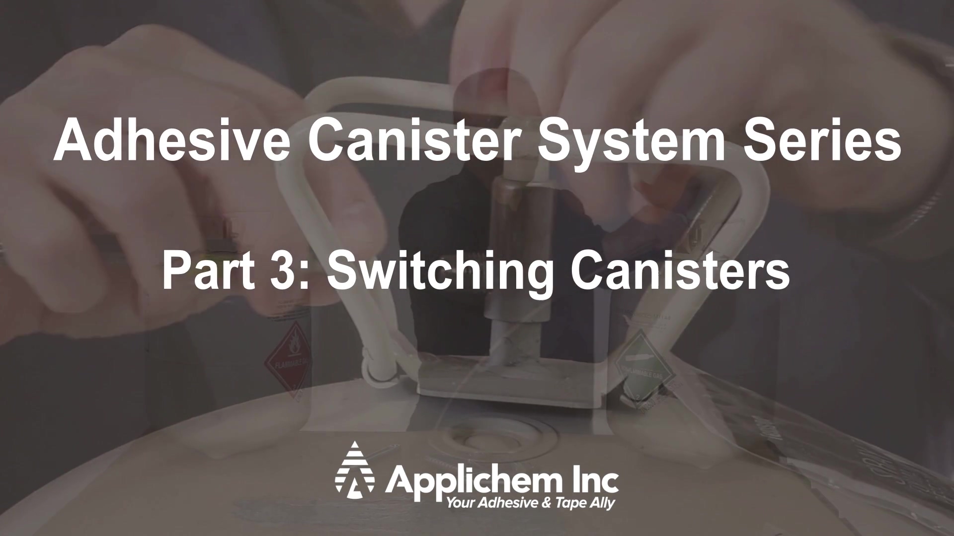 3 - Switching Canisters