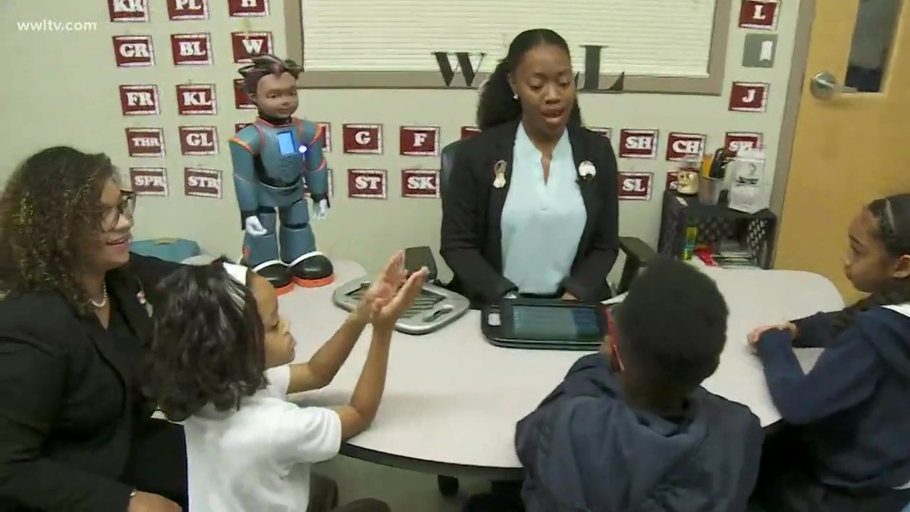 New Orleans Milo robot is changing the way students with Autism learn