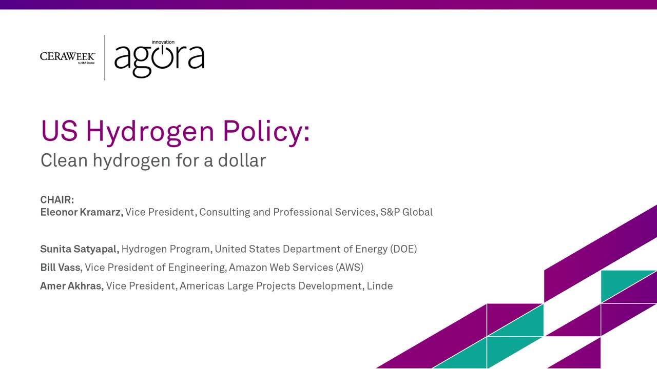US Hydrogen Policy Clean hydrogen for a dollar-HD 1080p