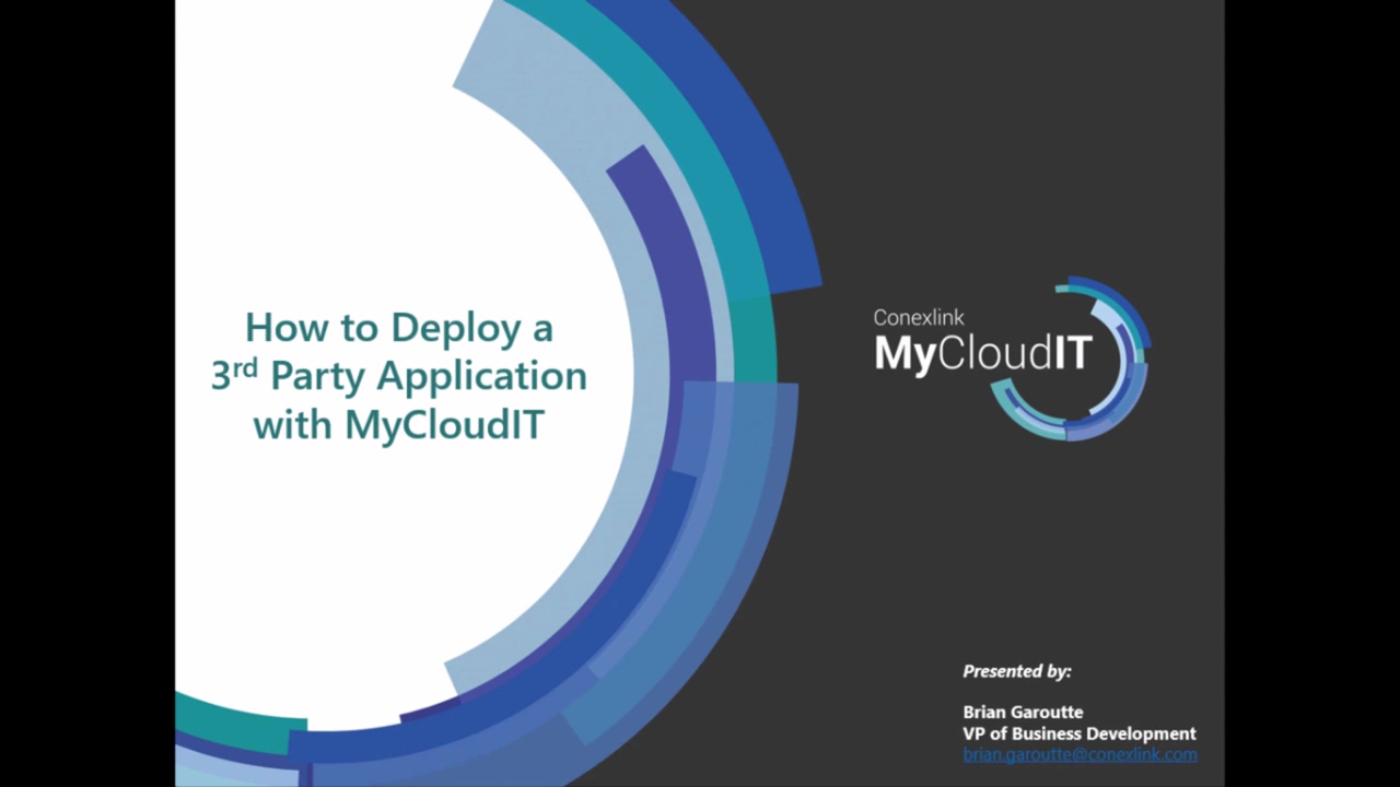 MyCloudIT_ How to Deliver a 3rd Party Application in Azure (Quickbooks)