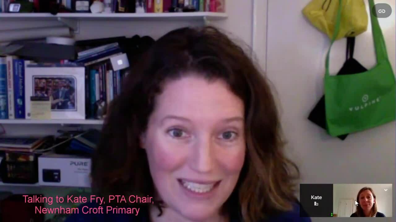 Kate Fry, PTA Chair, Newnham Croft Primary School-1