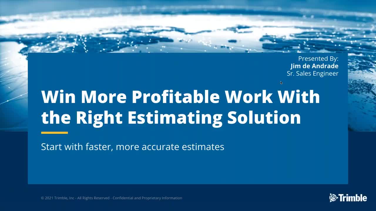 [Webinar Recording] Profitable mechanical projects start with faster, more accurate estimates