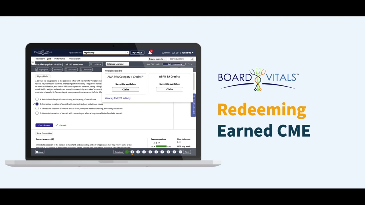 How to Redeem Earned CME