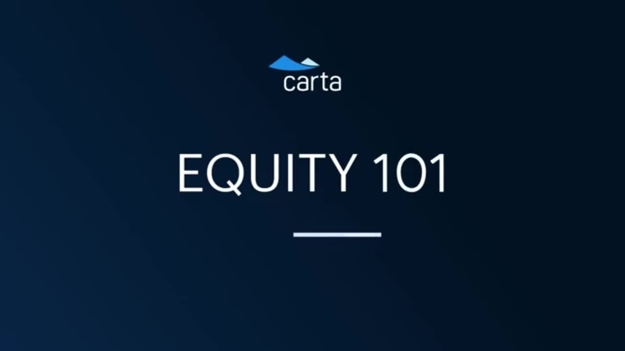AWS Startup Academy: Carta & AWS Equity 101