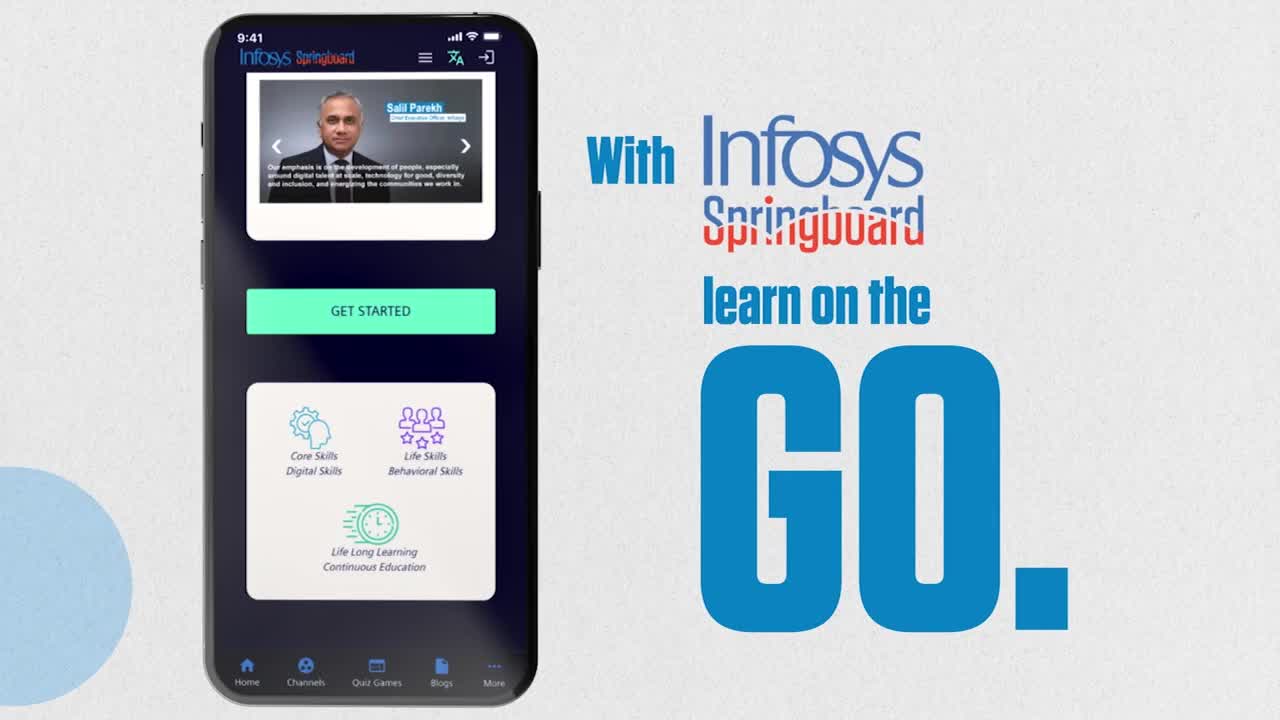 Infosys Springboard App Preview