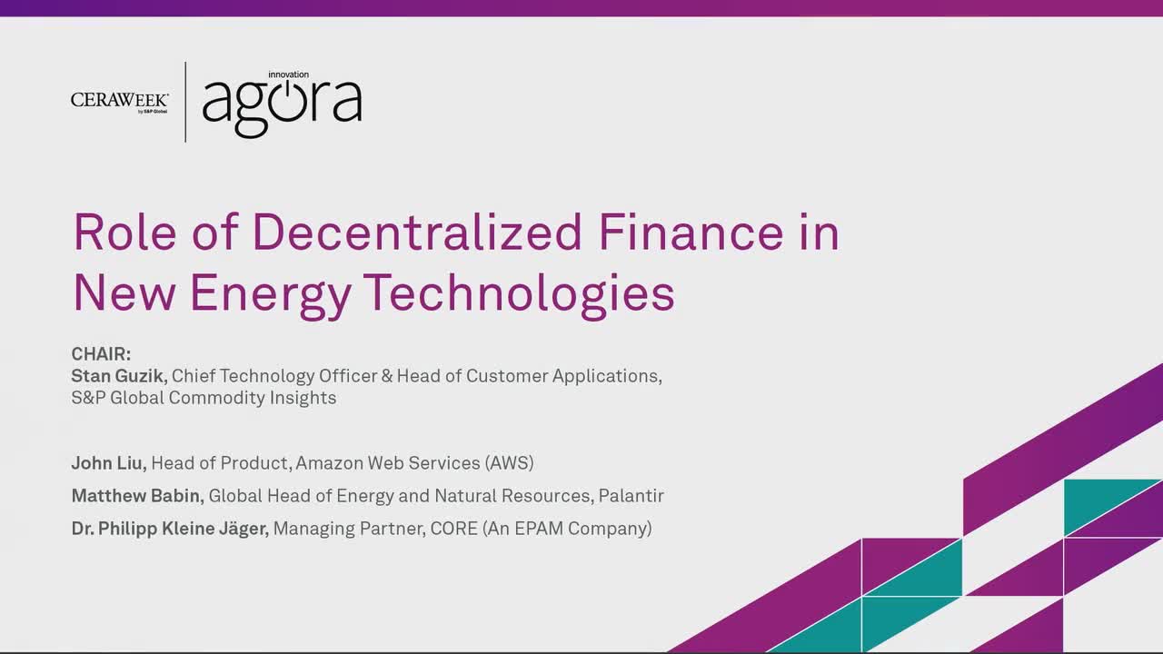 Role of Decentralized Finance in New Energy Technologies