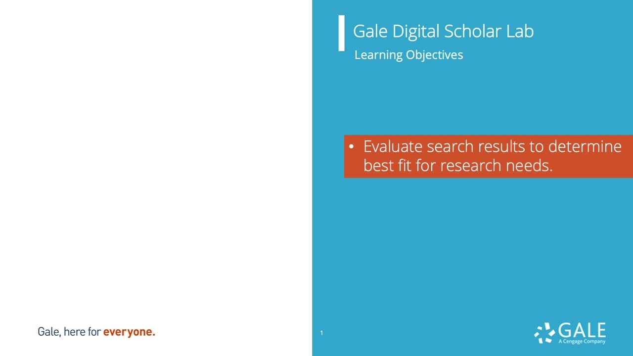 Gale Digital Scholar Lab: Build - Search Results
