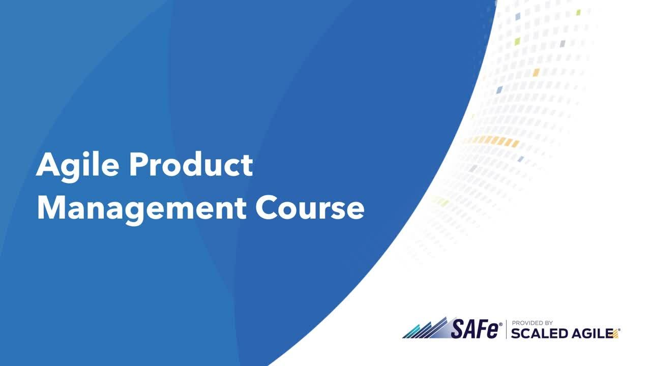 SAFe Agile Product Management Partner Course Trailer