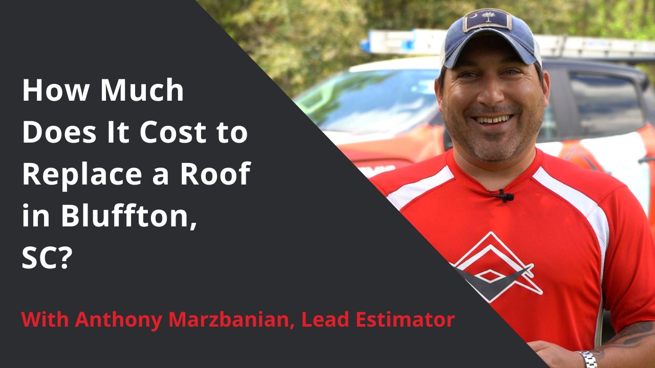 how much does it cost to replace a roof in bluffton south carolina