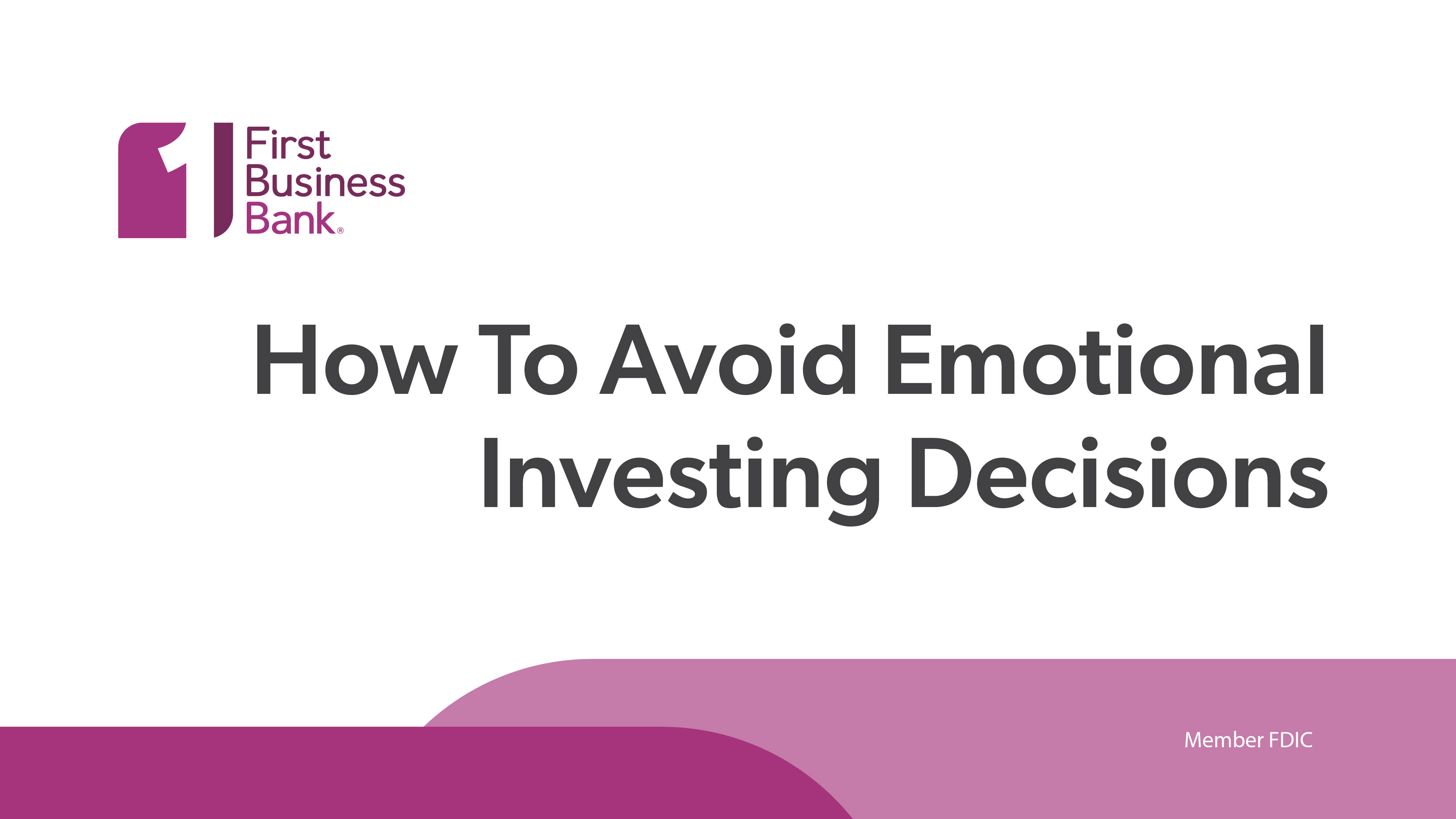 podcast video How To Avoid Emotional Investing Decisions