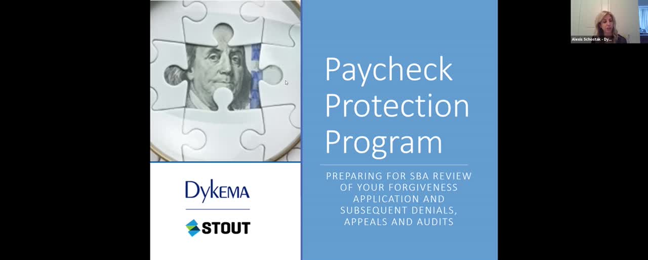 Paycheck Protection Program, June 24, 2021 Webinar