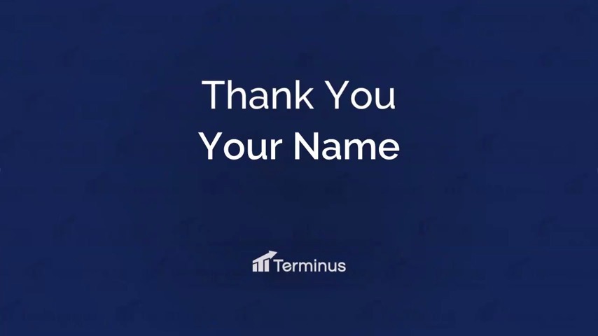 Terminus Fundraise Thank You!