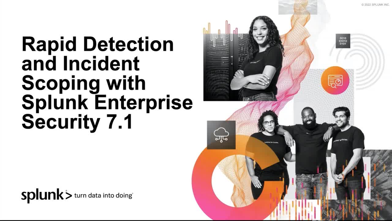 Rapid Detection and Incident Scoping with Splunk Enterprise Security 7.1