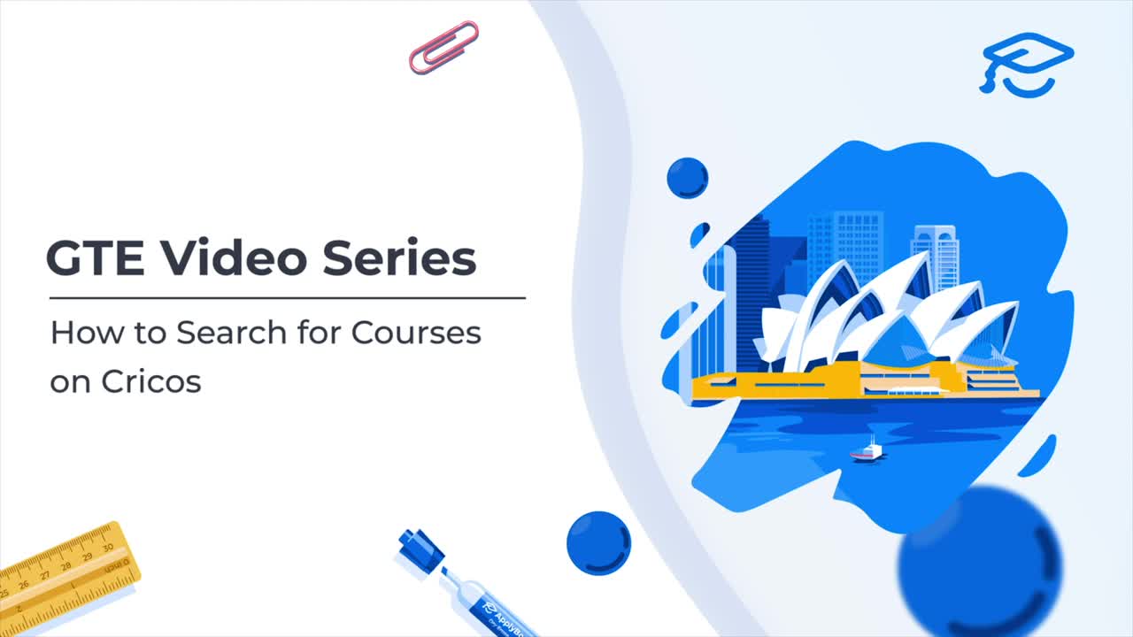 Video of How to Search for Courses on Cricos