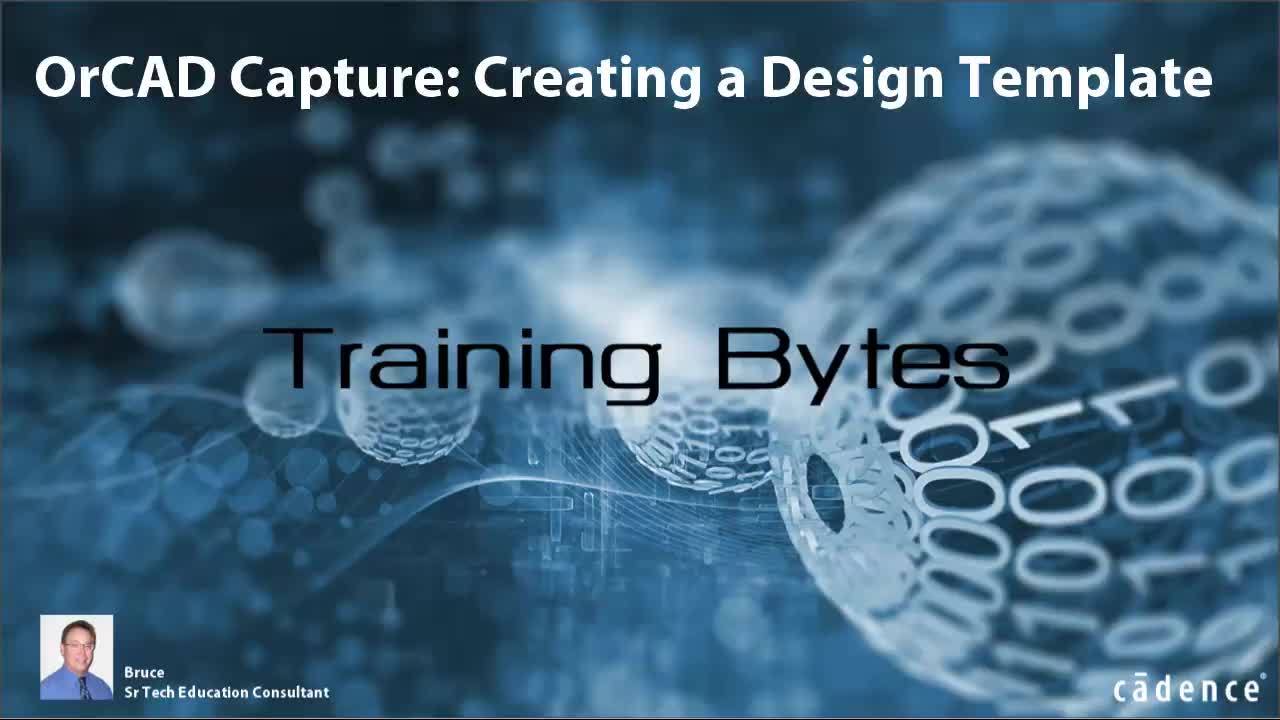OrCAD Capture - Creating a Design Template