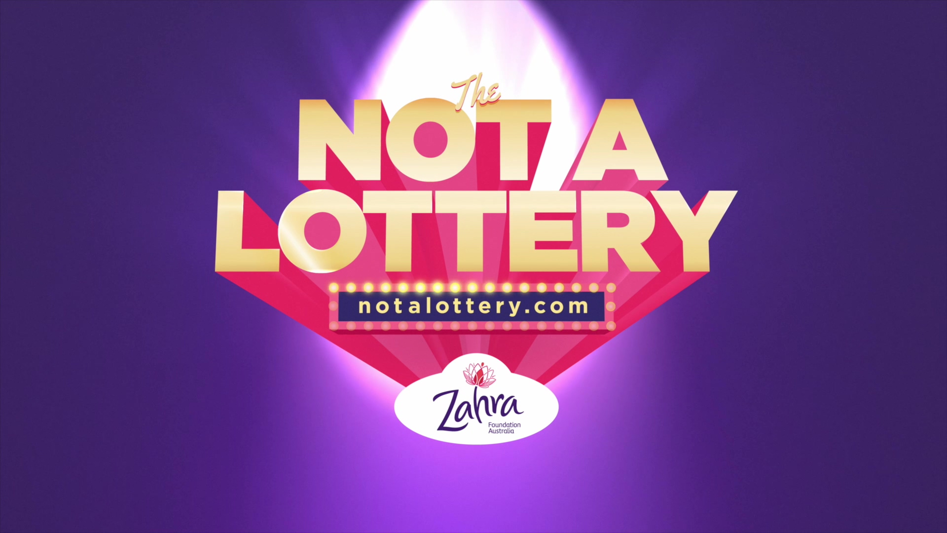 Zahra Foundation Not A Lottery