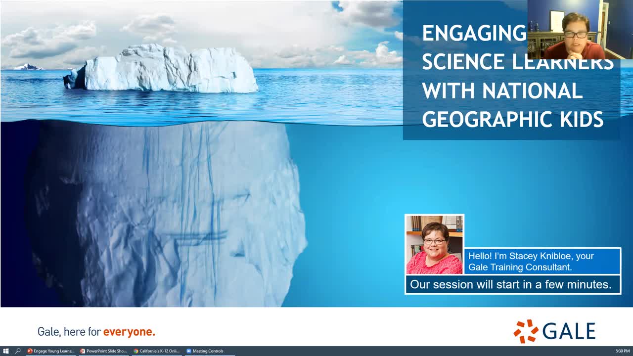 For CA: Engaging Young Science Learners with National Geographic Kids
