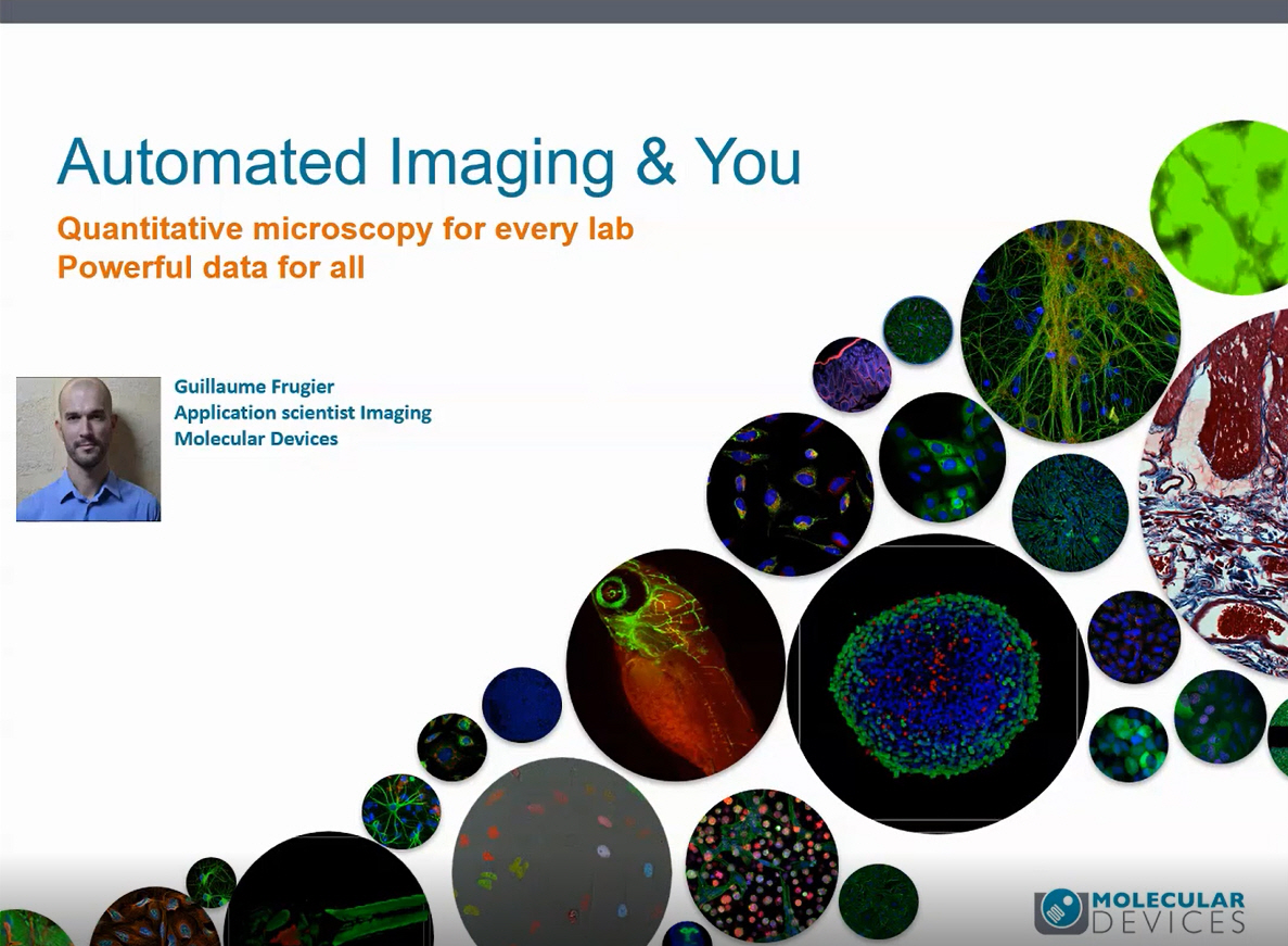 Automated Imaging and You – Quantitative microscopy for every lab, Powerful data for all