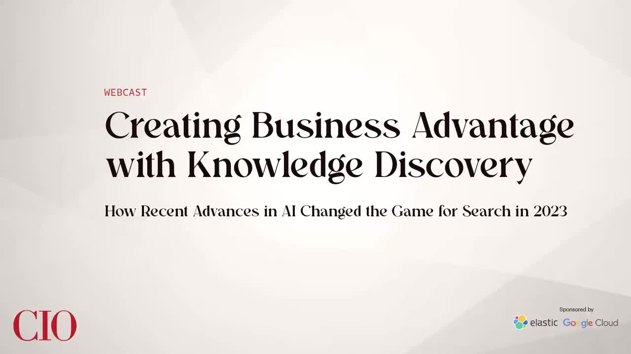 Creating Business Advantage with Knowledge Discovery and AI
