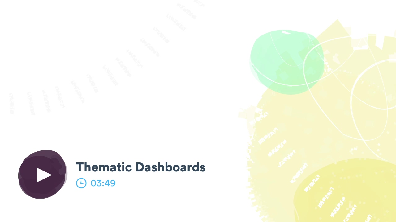 Thematic Dashboards - 01
