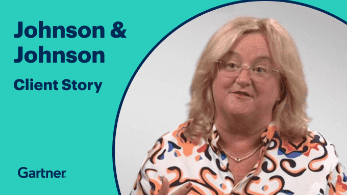 Gartner for Supply Chain Client Testimonial: Kathy Wengel, Chief Global Supply Chain Officer at Johnson & Johnson