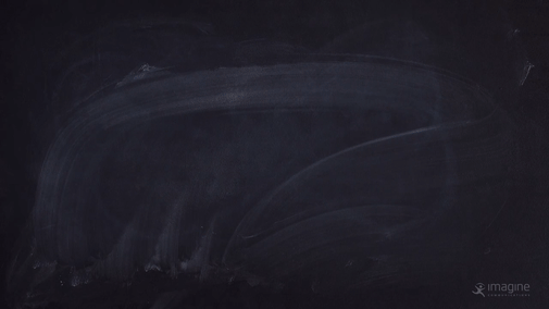A hand drawing on a chalkboard