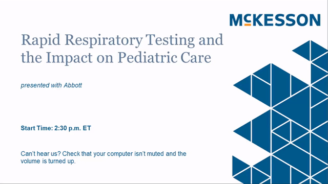 Rapid Respiratory Testing and the Impact on Pediatric Care