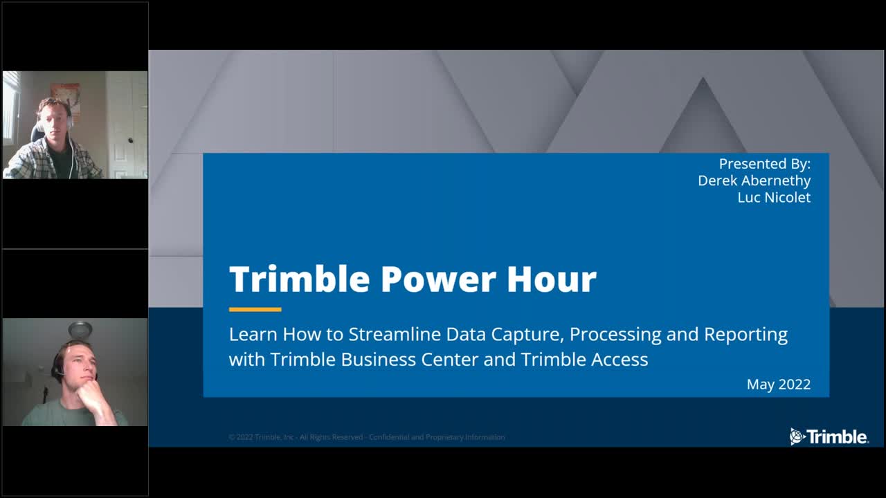 TBC Power Hour: How to Streamline Tunnel Data Capture with TBC and Trimble Access