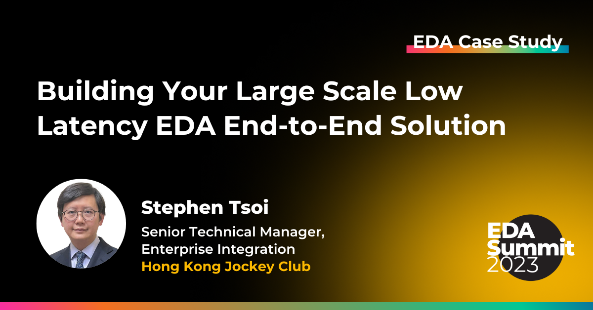 Building a Large Scale Low Latency EDA End-to-End Solution