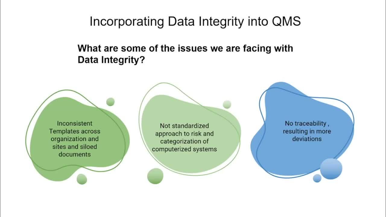 Data integrity webinar snippet