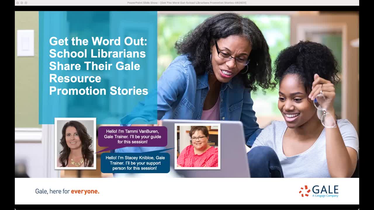 Get the Word Out: School Librarians Share Their Gale Resource Promotion Stories</i></b></u></em></strong>