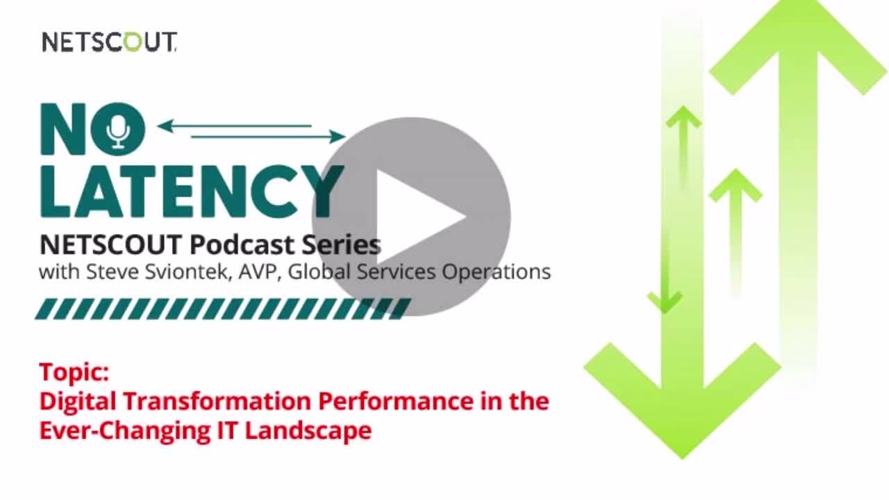 NO LATENCY Podcast Series: Digital Transformation Performance in the Ever-Changing IT Landscape