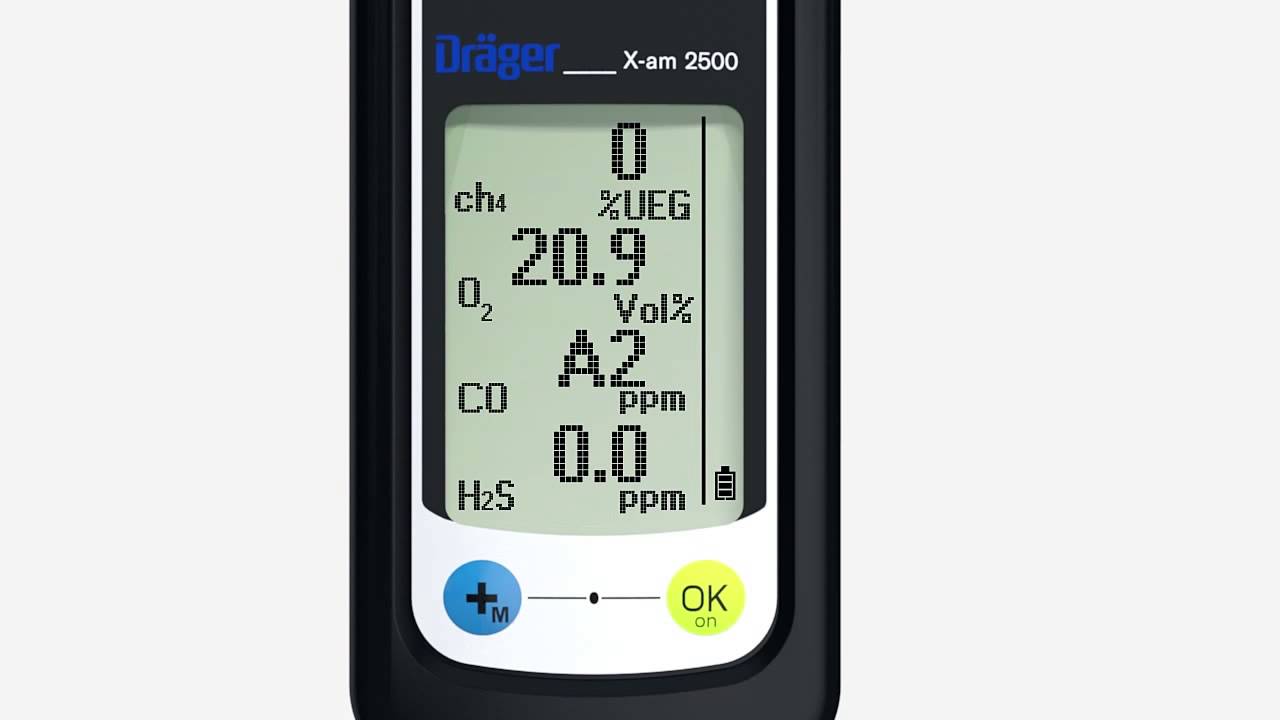 Keyline Safety: Dräger X-am 2500 Portable Gas Detector