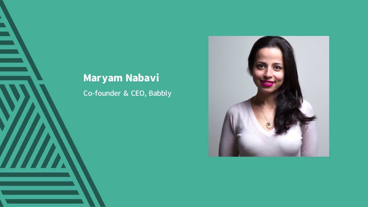 Avaya AI Pioneers: Maryam Nabavi