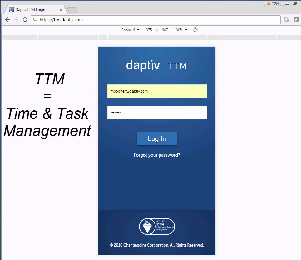 TTM: Time & Task Management