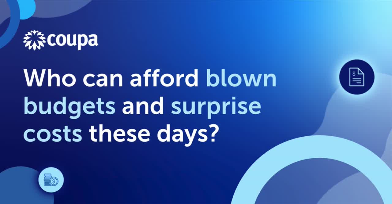 Video: Who can afford blown budgets and surprise costs these days?