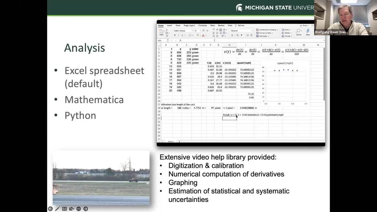 Physics - Data Analysis
