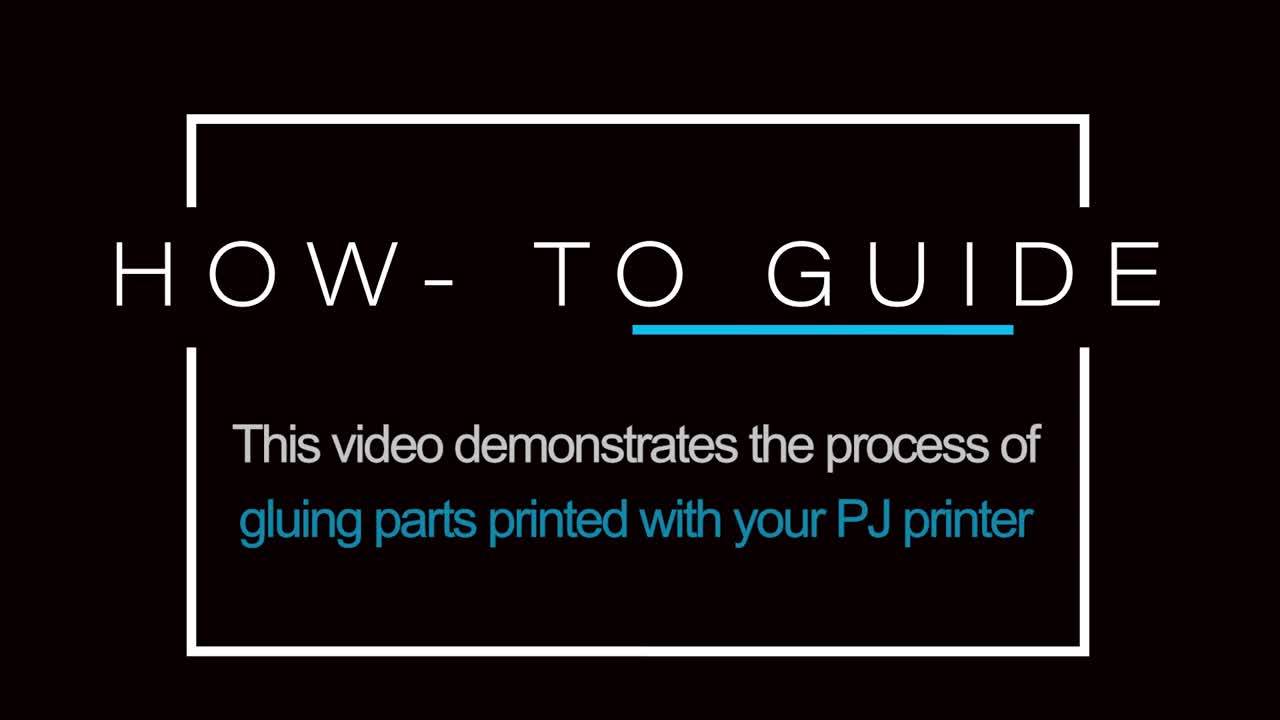 Gluing Parts - PolyJet Printers