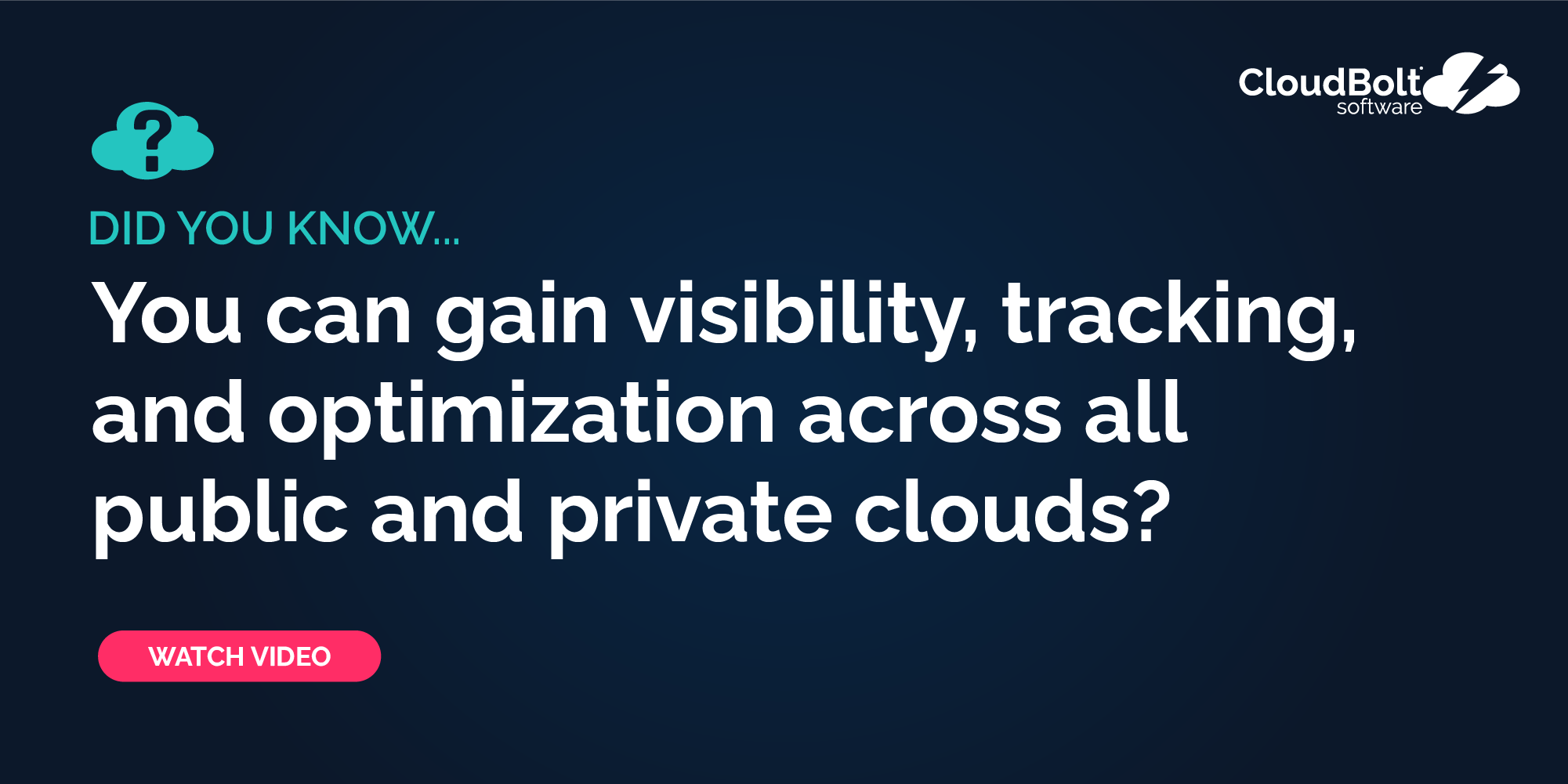 Did You Know... you can gain visibility, tracking, and optimization?