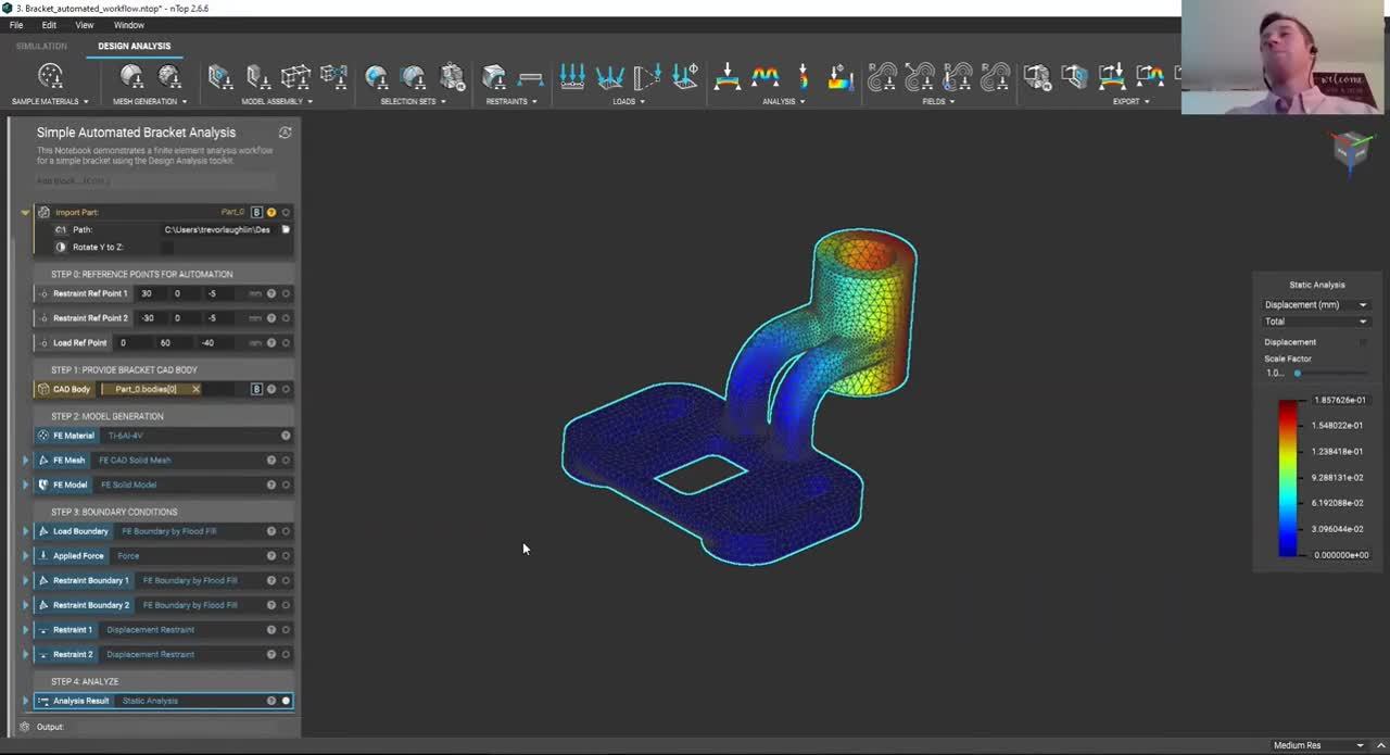 video: Automated simulation workflows for design analysis