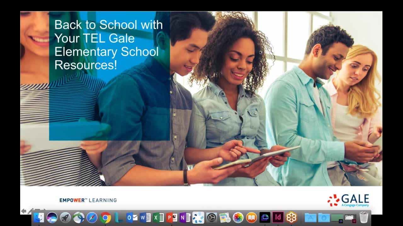 TEL Gale Webinar - Back to School With Your Elementary Resources</i></b></u></em></strong>