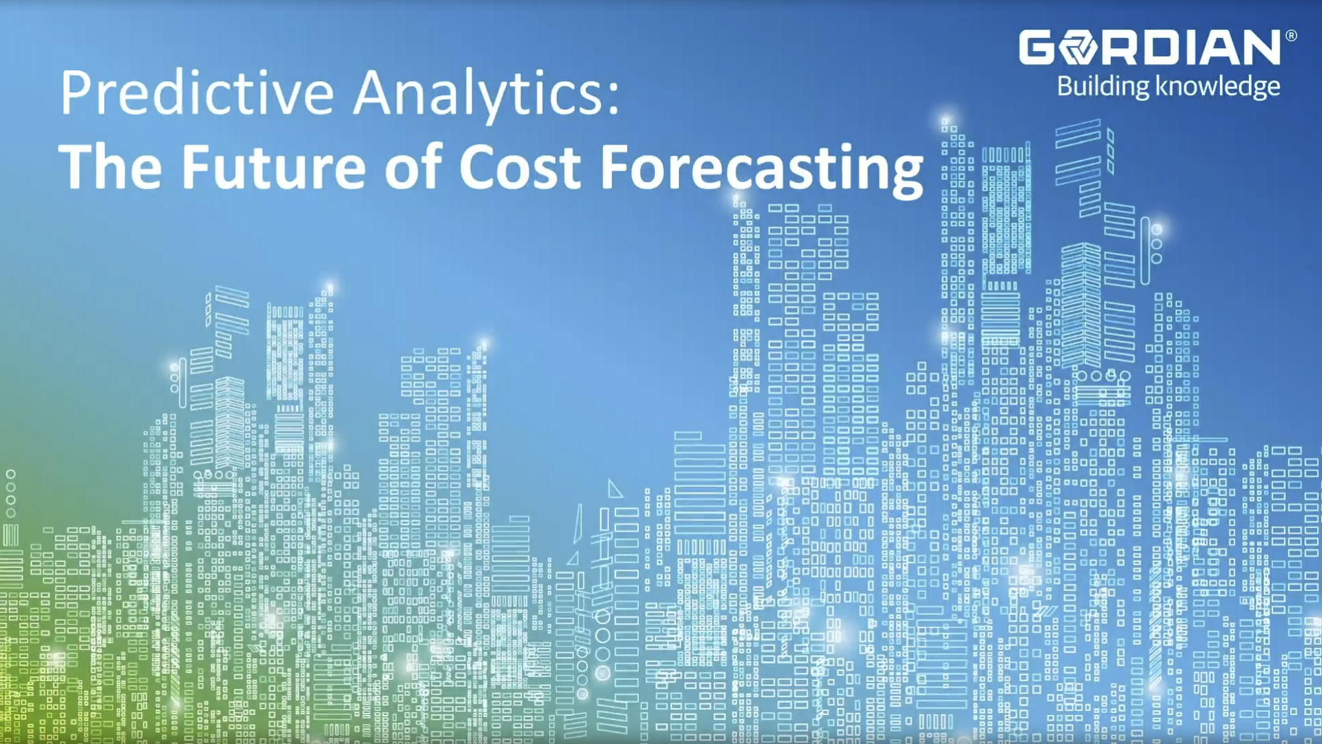 Predictive Analytics: The Future of Construction Cost Forecasting