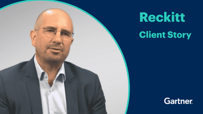 Gartner for Supply Chain Client Testimonial: Sami Naffakh at Reckitt 