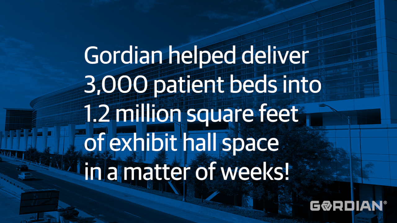 Gordian Helps Ready McCormick Place for COVID-19 Response