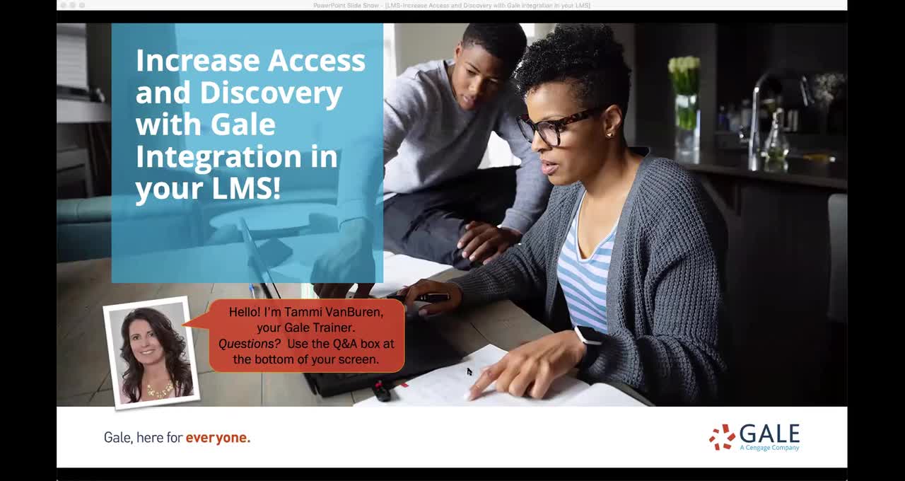 Increase Access and Discovery with Gale Integration in your LMS!